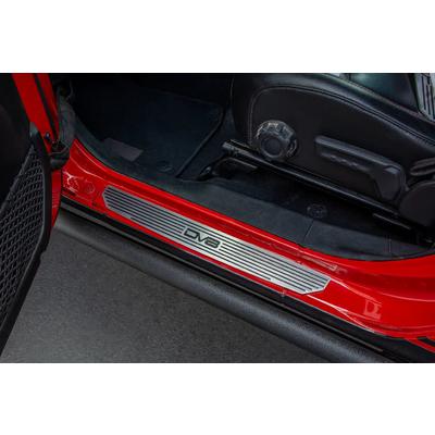 DV8 Offroad Front Entry Guard Door Plates - D-JL-180014-SIL2